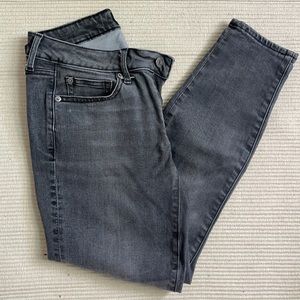 GAP Faded Black Jeans, Curvy True Skinny
